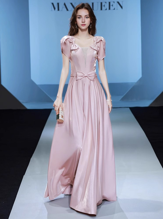 Pink Evening Dress Skirt Women Light Luxury High-end Host Graduation Adult Dresses Party Birthday Bridesmaid Anniversary Dresses