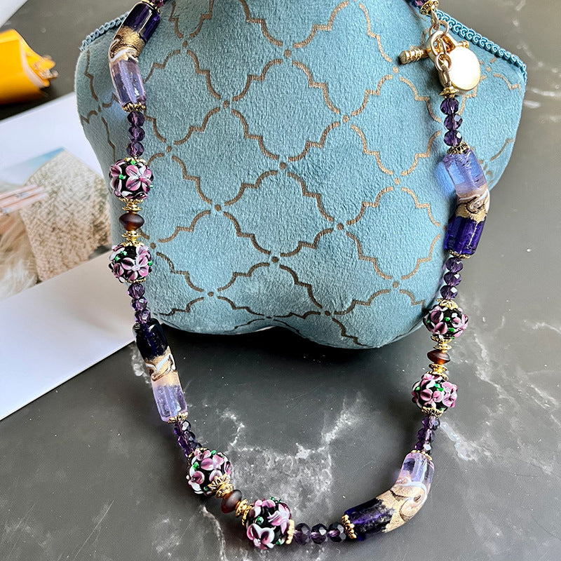 Lilac Glazed Bracelet
