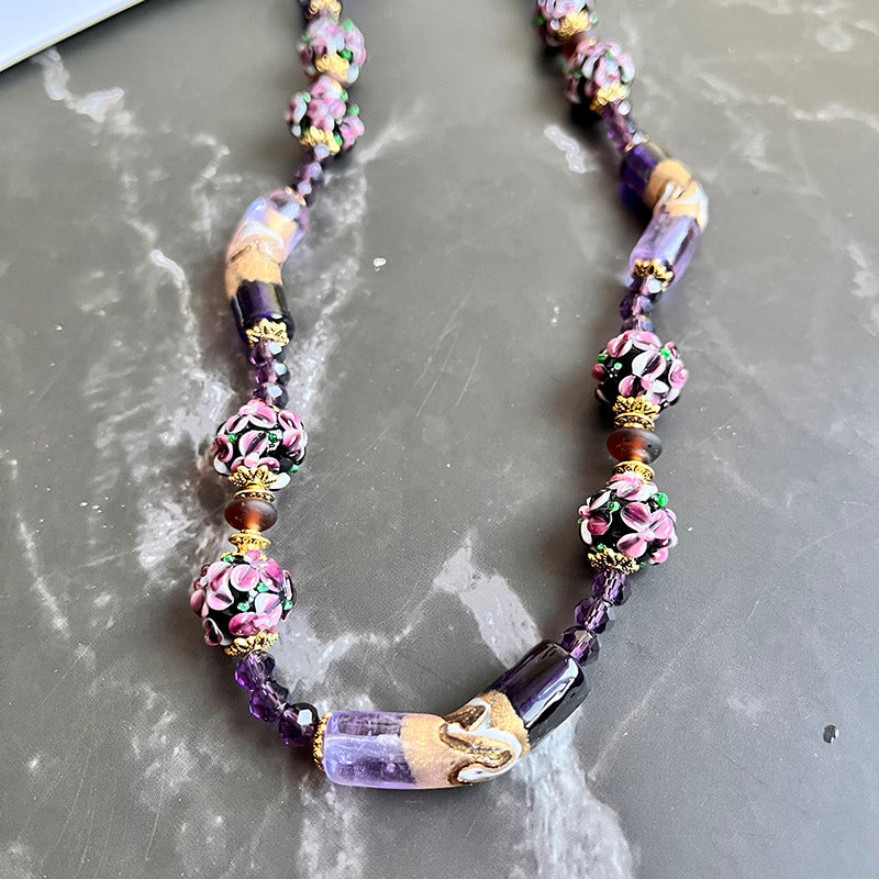 Lilac Glazed Bracelet