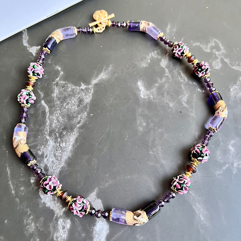 Lilac Glazed Bracelet
