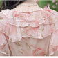 Niche Design Light Luxury Resort Dress Women's 2023 New Floral Tie Waist Fairy Beach Dress