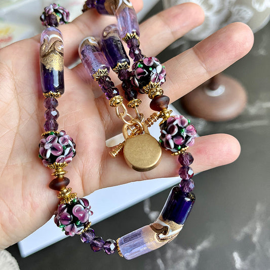 Lilac Glazed Bracelet