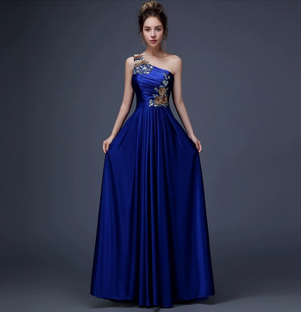 New Women's Evening Gowns Banquet Toast Wedding Party Dresses Performance Dresses